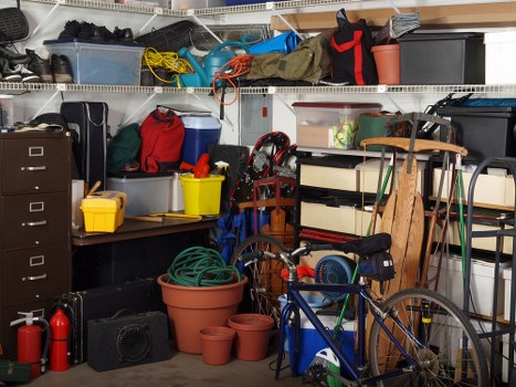 Office furniture being removed by clearance experts